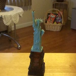 Statue Of Liberty Spirit of Liberty American Cream Liquer Figure Bottle New